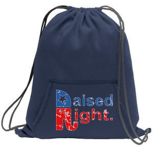 Raised Right Republican Logo Sweatshirt Cinch Pack Bag