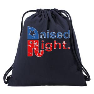 Raised Right Republican Logo Drawstring Bag