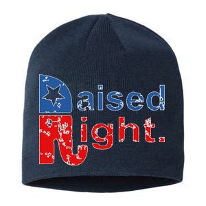 Raised Right Republican Logo Sustainable Beanie