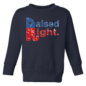 Raised Right Republican Logo Toddler Sweatshirt