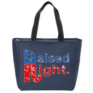 Raised Right Republican Logo Zip Tote Bag