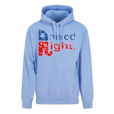 Raised Right Republican Logo Unisex Surf Hoodie