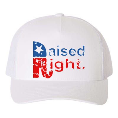 Raised Right Republican Logo Yupoong Adult 5-Panel Trucker Hat