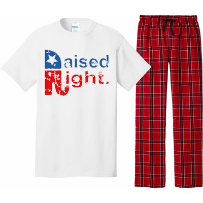 Raised Right Republican Logo Pajama Set