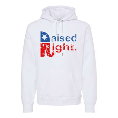 Raised Right Republican Logo Premium Hoodie