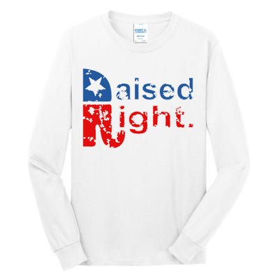 Raised Right Republican Logo Tall Long Sleeve T-Shirt