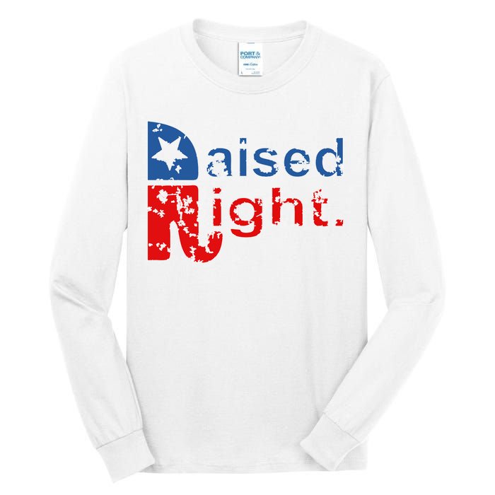 Raised Right Republican Logo Tall Long Sleeve T-Shirt