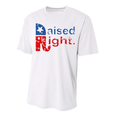 Raised Right Republican Logo Performance Sprint T-Shirt