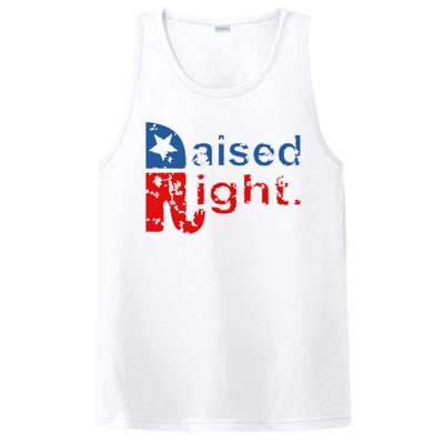 Raised Right Republican Logo PosiCharge Competitor Tank