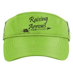 Raising Arrows Christian Psalm 127:3-5 Adult Drive Performance Visor