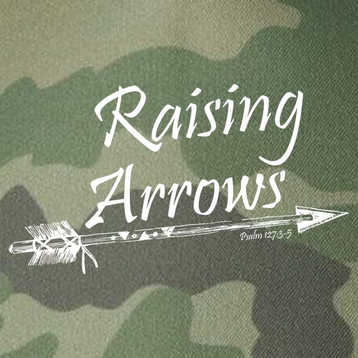 Raising Arrows Christian Psalm 127:3-5 Legacy Tie Dye Trucker Hat