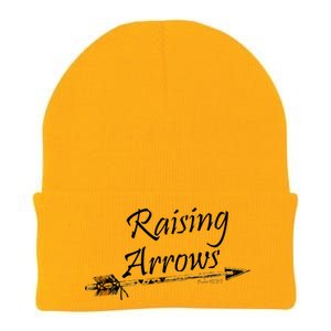 Raising Arrows Christian Psalm 127:3-5 Knit Cap Winter Beanie