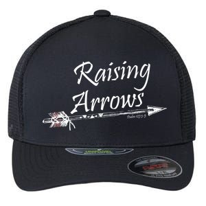 Raising Arrows Christian Psalm 127:3-5 Flexfit Unipanel Trucker Cap