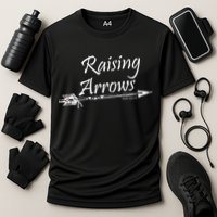 Raising Arrows Christian Psalm 127:3-5 Cooling Performance Crew T-Shirt