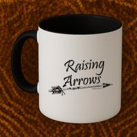 Raising Arrows Christian Psalm 127:3-5 Mug