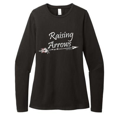 Raising Arrows Christian Psalm 127:3-5 Womens CVC Long Sleeve Shirt