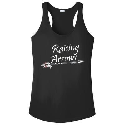 Raising Arrows Christian Psalm 127:3-5 Ladies PosiCharge Competitor Racerback Tank