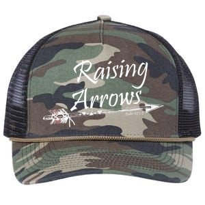 Raising Arrows Christian Psalm 127:3-5 Retro Rope Trucker Hat Cap