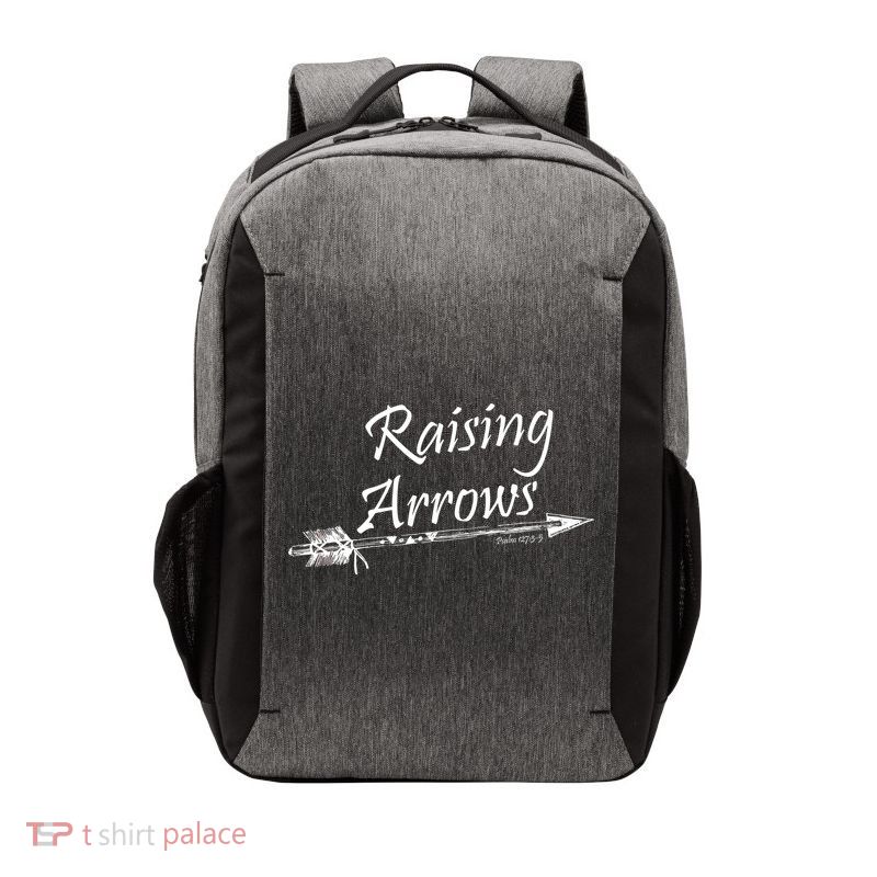 Raising Arrows Christian Psalm 127:3-5 Vector Backpack