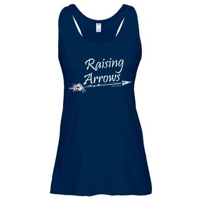 Raising Arrows Christian Psalm 127:3-5 Ladies Essential Flowy Tank