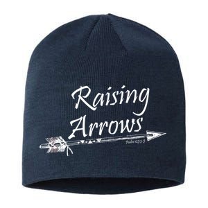 Raising Arrows Christian Psalm 127:3-5 Sustainable Beanie