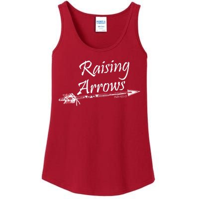 Raising Arrows Christian Psalm 127:3-5 Ladies Essential Tank