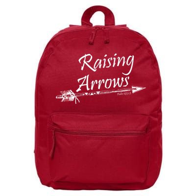 Raising Arrows Christian Psalm 127:3-5 16 in Basic Backpack