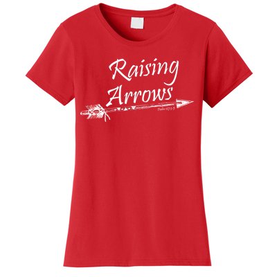 Raising Arrows Christian Psalm 127:3-5 Women's T-Shirt