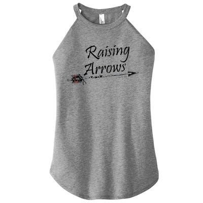 Raising Arrows Christian Psalm 127:3-5 Women's Perfect Tri Rocker Tank