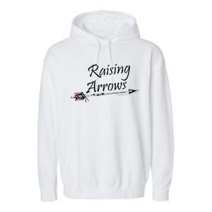 Raising Arrows Christian Psalm 127:3-5 Garment-Dyed Fleece Hoodie