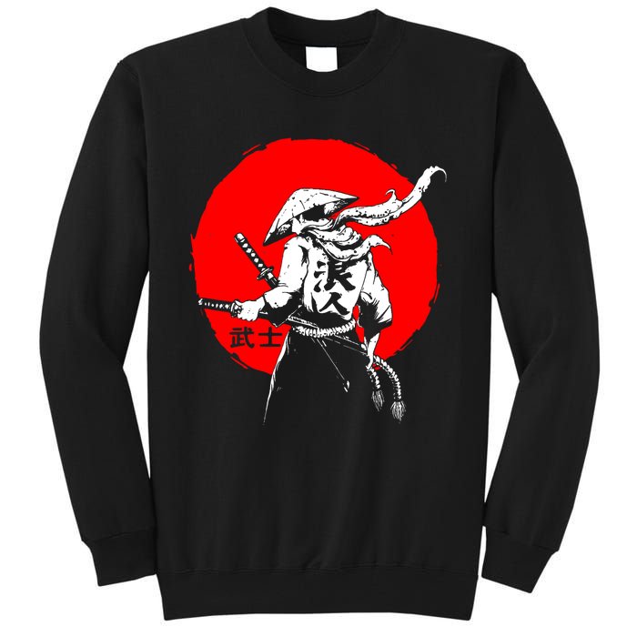 Retro Ancient Japan Samurai Warrior Tokyo Samurai Katana Tall Sweatshirt