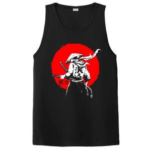 Retro Ancient Japan Samurai Warrior Tokyo Samurai Katana PosiCharge Competitor Tank