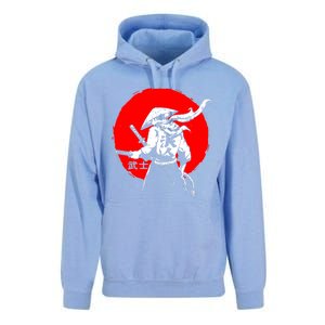 Retro Ancient Japan Samurai Warrior Tokyo Samurai Katana Unisex Surf Hoodie