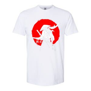 Retro Ancient Japan Samurai Warrior Tokyo Samurai Katana Softstyle CVC T-Shirt