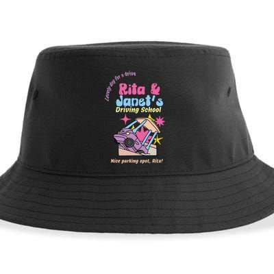 Rita And Janet Driving School Sustainable Bucket Hat