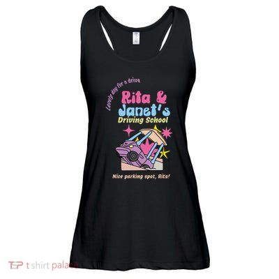 Rita And Janet Driving School Ladies Essential Flowy Tank