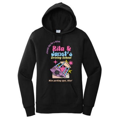 Rita And Janet Driving School Women's Pullover Hoodie