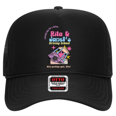 Rita And Janet Driving School Trucker Hat