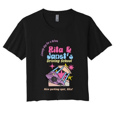 Rita And Janet Driving School Crop Top