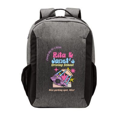 Rita And Janet Driving School Vector Backpack