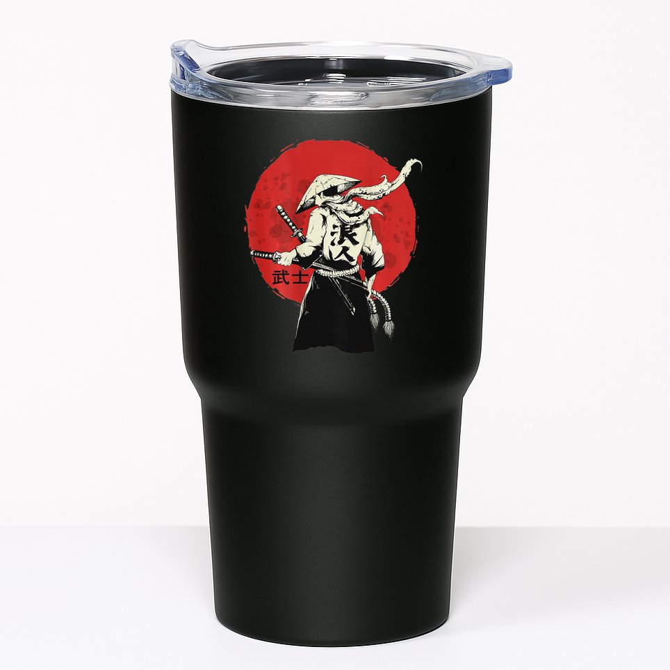 Retro Ancient Japan Samurai Warrior Tokyo Samurai Katana Tumbler
