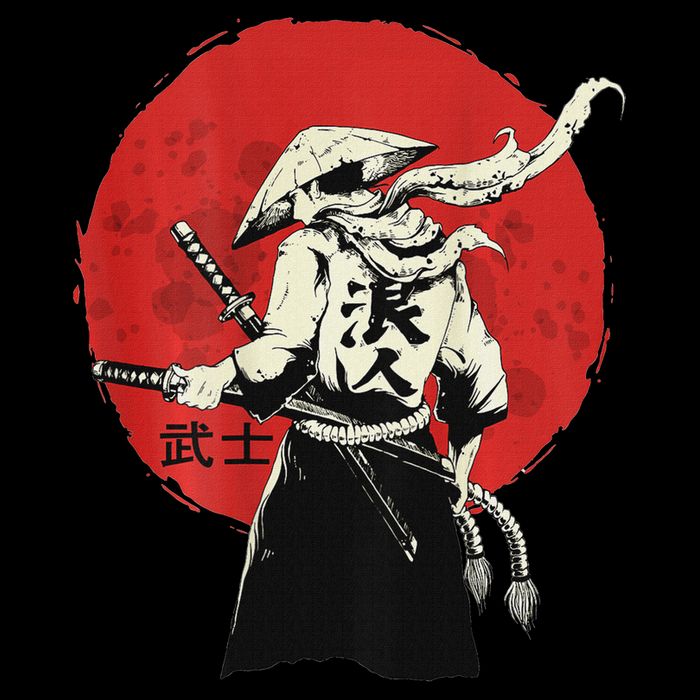 Retro Ancient Japan Samurai Warrior Tokyo Samurai Katana Womens Tank Top