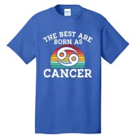 Retro Astrology June July Month Birthday Cancer Zodiac Sign Gift Tall T-Shirt