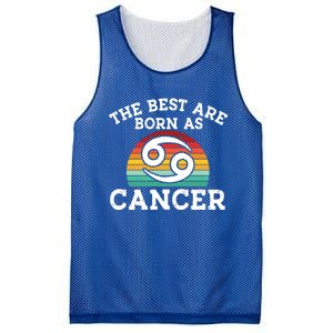 Retro Astrology June July Month Birthday Cancer Zodiac Sign Gift Mesh Reversible Basketball Jersey Tank