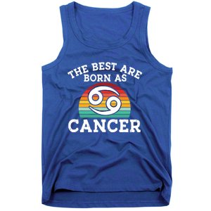 Retro Astrology June July Month Birthday Cancer Zodiac Sign Gift Tank Top