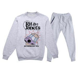 Rita And JanetS Driving School Premium Crewneck Sweatsuit Set