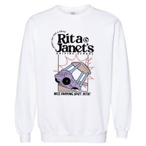 Rita And JanetS Driving School Garment-Dyed Sweatshirt