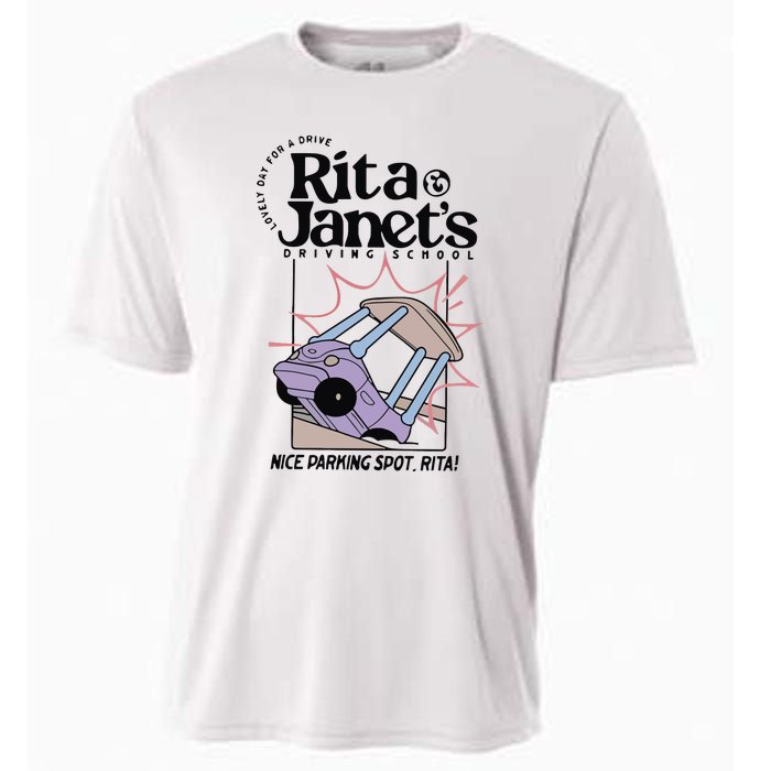 Rita And JanetS Driving School Cooling Performance Crew T-Shirt