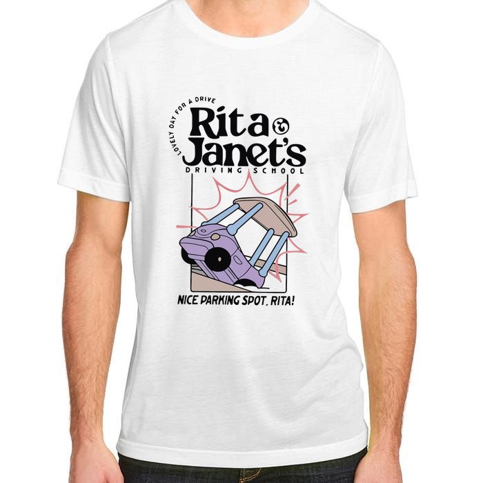 Rita And JanetS Driving School Adult ChromaSoft Performance T-Shirt