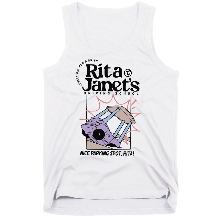 Rita And JanetS Driving School Tank Top